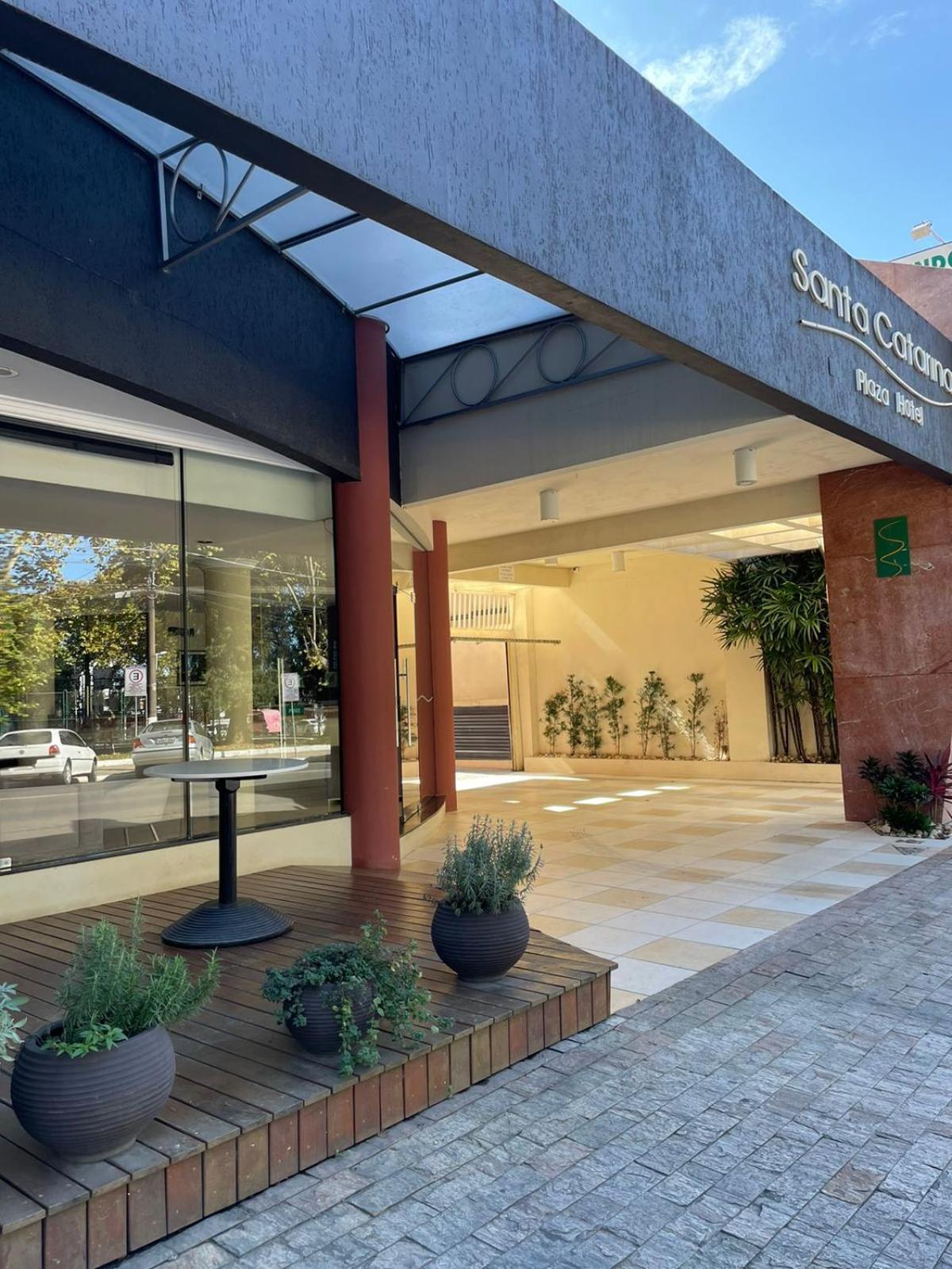 Santa Catarina Plaza Hotel Canoinhas Екстер'єр фото